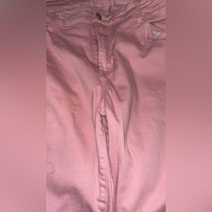 Pink Rockstar jeggings